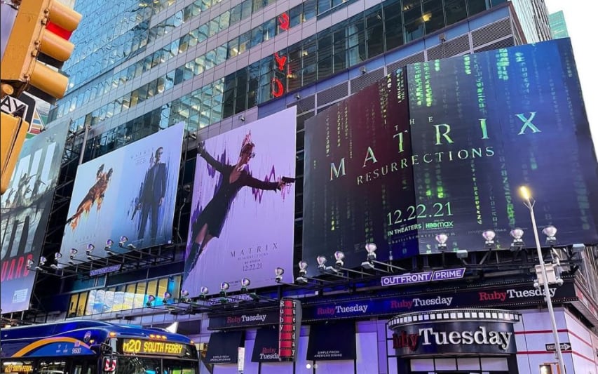 Promocionales de Matrix Resurrections