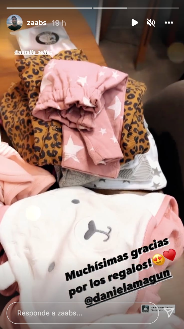 Instagram Storie de Antonio Zabala