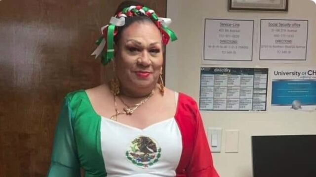 Lorena Borjas, activista trans.