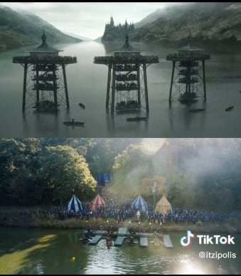 Torneos en Merlina y Harry Potter