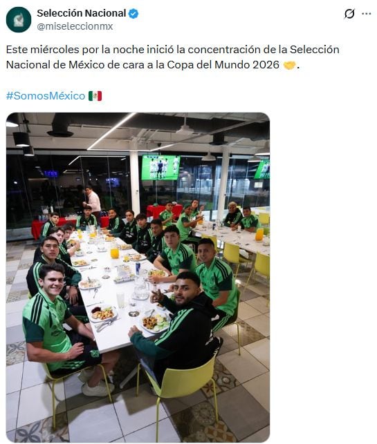 Sin retrasos: jugadores de Liga MX ya reportaron con la Selección Mexicana.