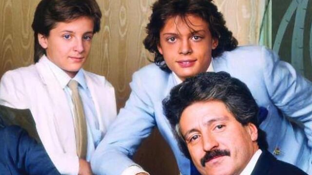 Luisito Rey, Luis Miguel y Alejandro Basteri