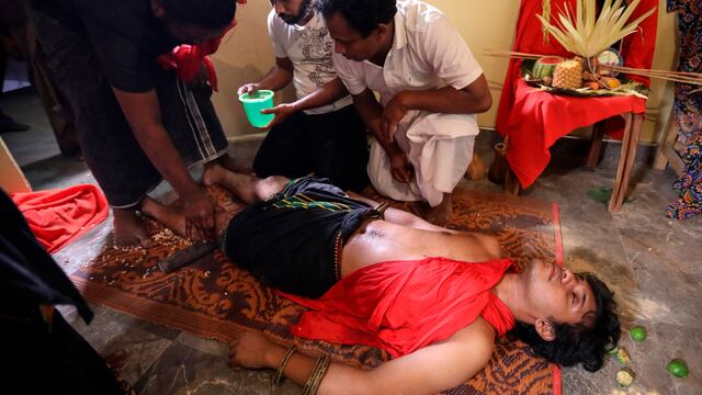 Exorcismo en Sri Lanka