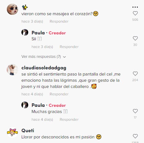 Reacciones a la joven que se tatúo un mensaje para su padrastro