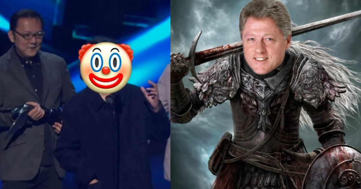 ¿Bill Clinton en Elden Ring? Un random en The Game Awards 2022 le robó ...