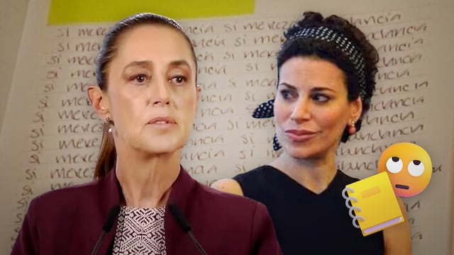 Claudia Sheinbaum revive el "cuaderno de la abundancia" de Karime Macías.