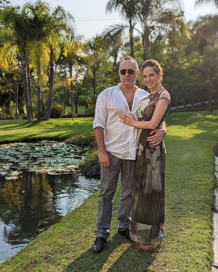 Francisco Lorenzo y Gaby Platas.