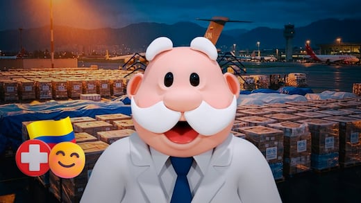 Dr. Simi llega a Colombia con más de 20 toneladas de ayuda y brigadas médicas