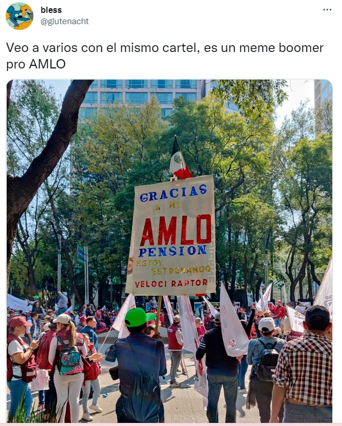 Memes de la marcha de AMLO