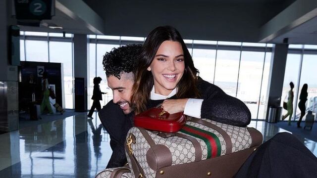 Bad Bunny y Kendall Jenner protagonizan campaña de Gucci con algo que tienen en común