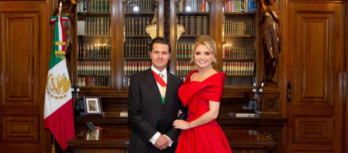 Angélica Rivera y Enrique Peña Nieto