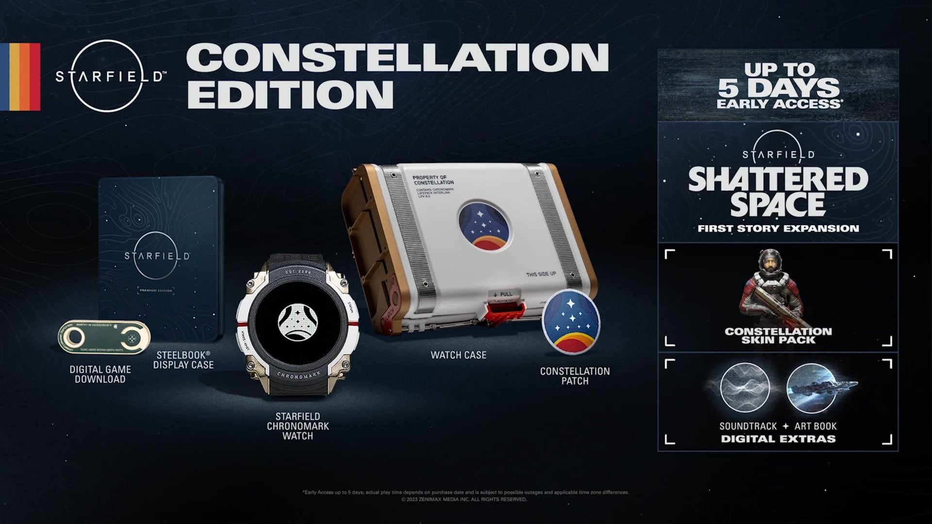 Starfield: Constellation Edition, la consola de Xbox.