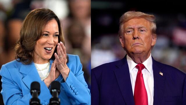 Kamala Harris, Donald Trump