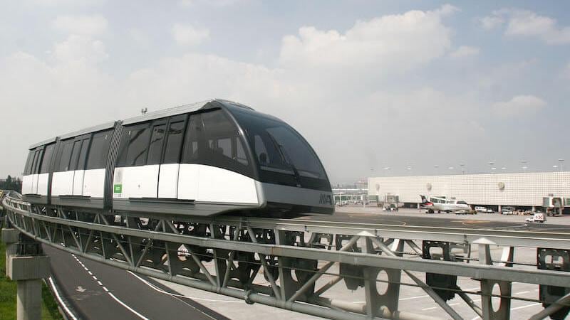 Aerotren del Aeropuerto Internacional de la Ciudad de México (AICM)