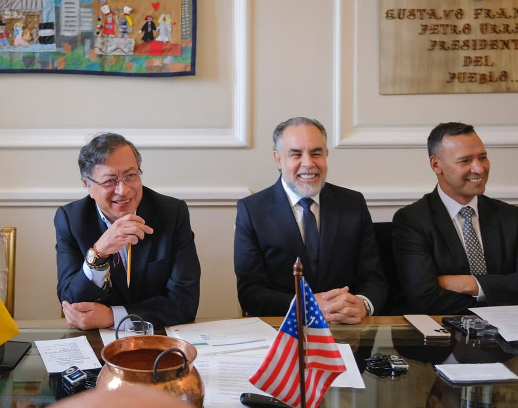 Armando Benedetti y Gustavo Petro