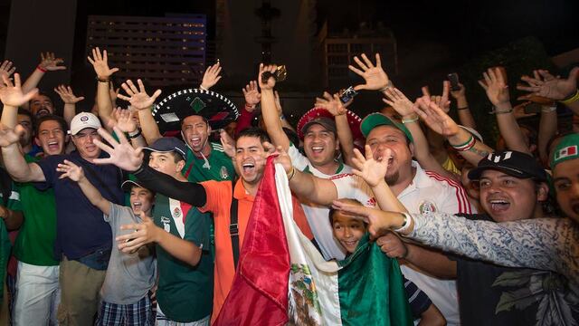 La afición mexicana.