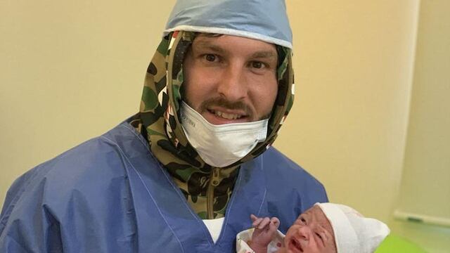 Gignac celebró la llegada de Mavy, quien al igual que su hermano Eden, nació en la Sultana del Norte