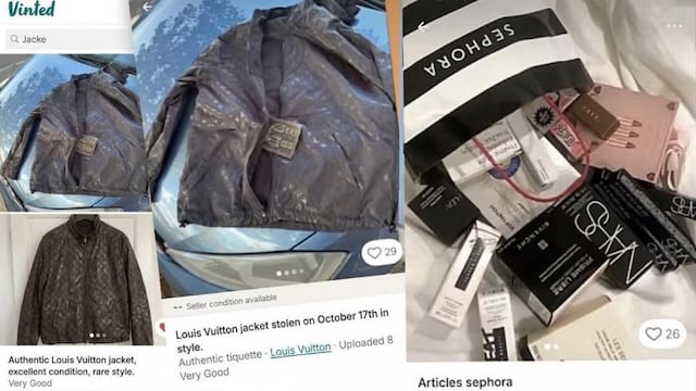 Productos de Louis Vuitton y Sephora aparecen en Vinted tras saqueos en Francia