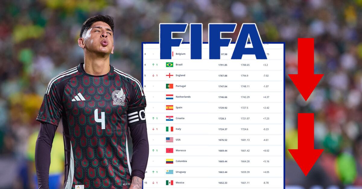 Mexico Ranking Selección Mexicana sigue desplomándose en el ranking FIFA; estamos por ...