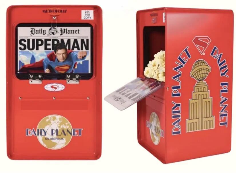 La palomera de Superman en Cinépolis: Precio del coleccionable inspirado en Daily Planet
