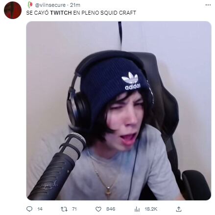 Memes por la caída de Twitch