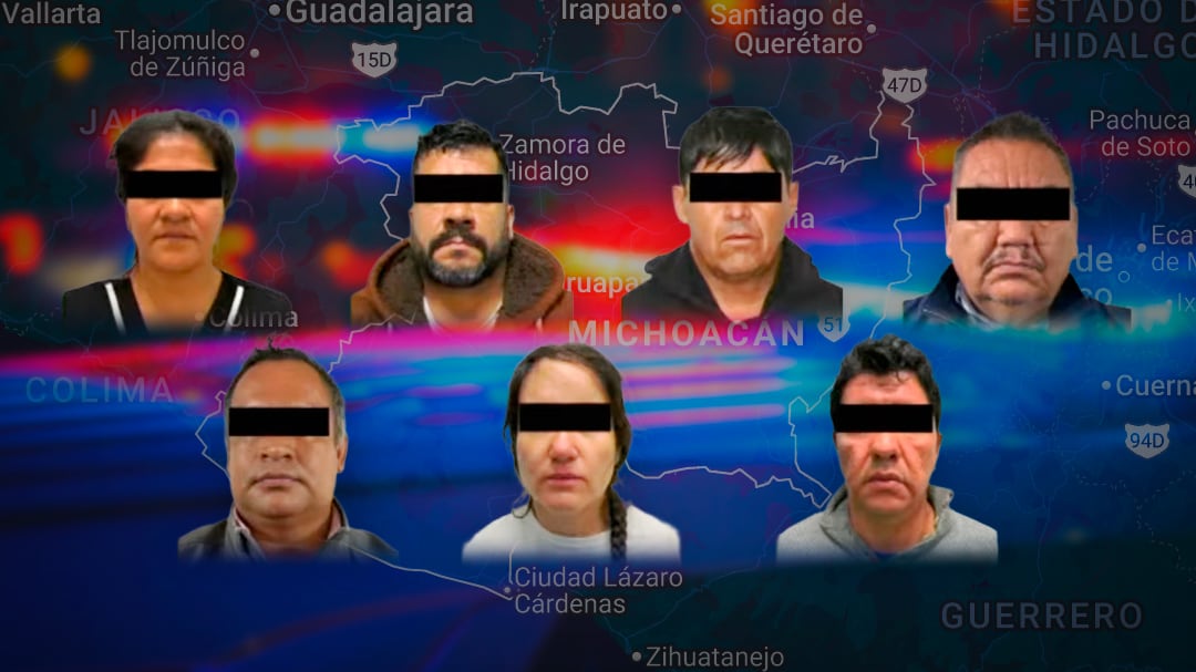 Operación Liberación en el Estado de México: Dan prisión preventiva a detenidos de La Familia Michoacana por extorsiones