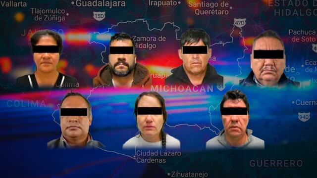 Detenidos por operación Limpieza en el Estado de México