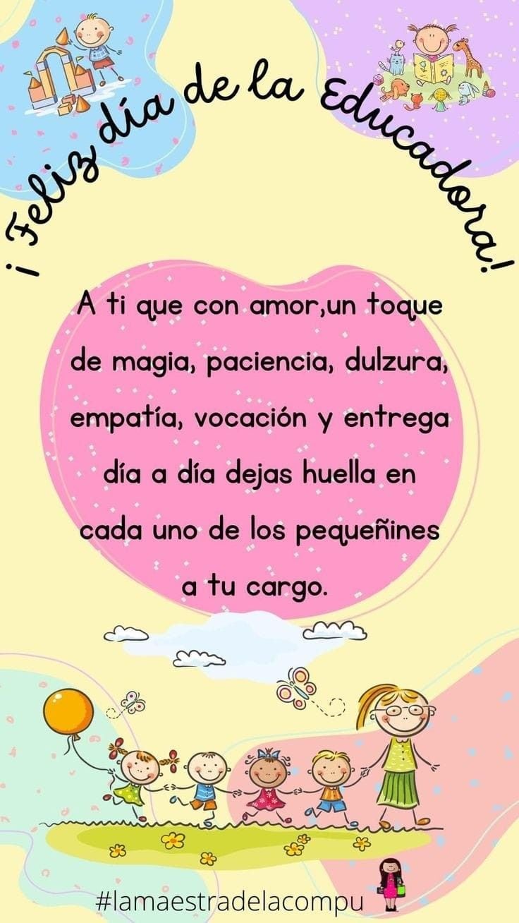 21 de abril, Día de la Educadora