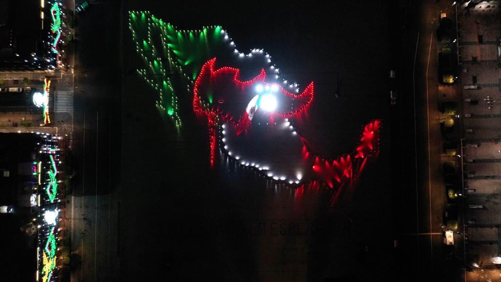 Luces en el Zócalo