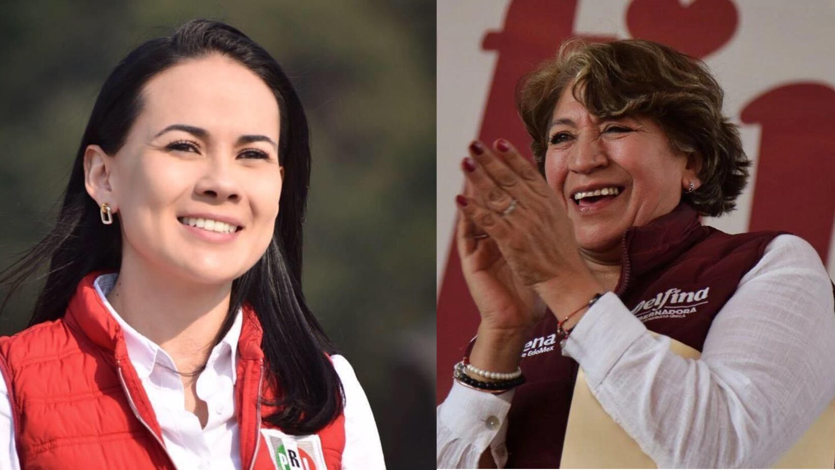 Alejandra del Moral y Delfina Gómez tendrán cierre de campaña en Texcoco