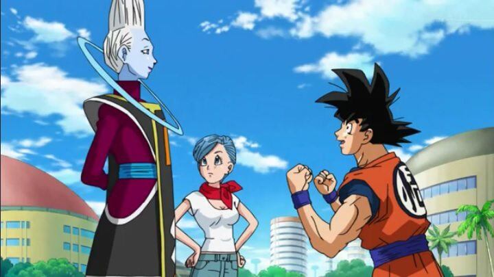Goku y Whis