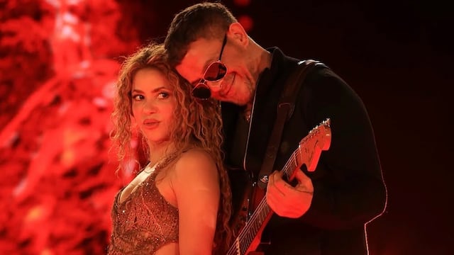 Shakira y Alejandro Sanz