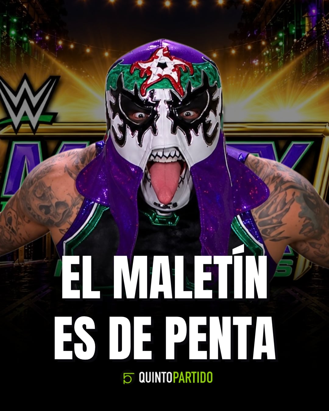 Penta Zero Miedo hace historia y gana el Money in the Bank 2026 de WWE.