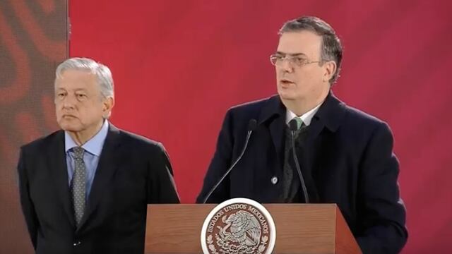 Andrés Manuel López Obrador y Marcelo Ebrard