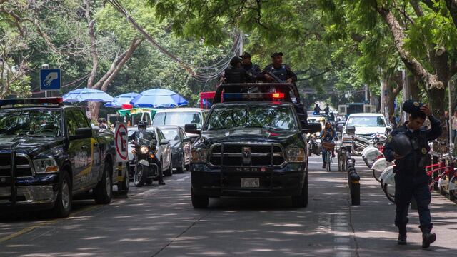 SSP implementa operativo de seguridad en la Condesa