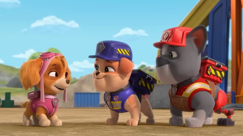 Rubble y Equipo por el Día Internacional del Juego