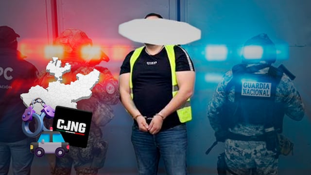 Detienen a Arturo Enrique Guillén García "El Nenuco", presunto operador regional del CJNG.