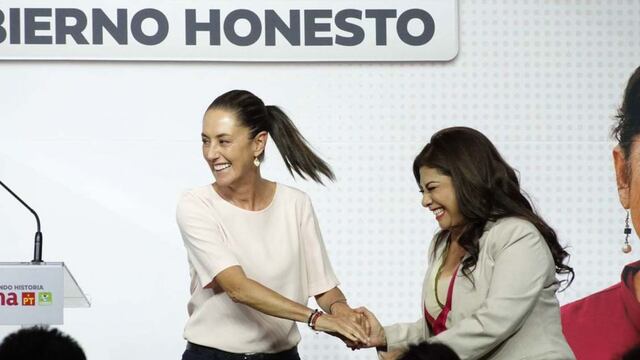 Claudia Sheinbaum en la presentación de su propuesta para la Agencia Federal Anticorrupción