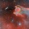 FOTO: Así se ve la fantasmal “mano de Dios” en la Vía Láctea que atraviesa el espacio exterior