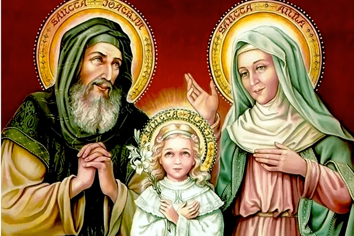 Oración a San Joaquín y Santa Ana por el Día de los Abuelos este 26 de julio