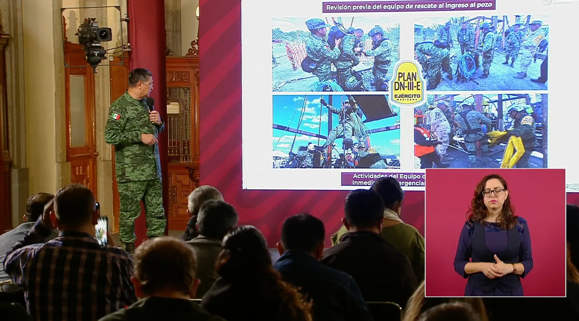 Mineros atrapados en Sabinas, Coahuila, día 9