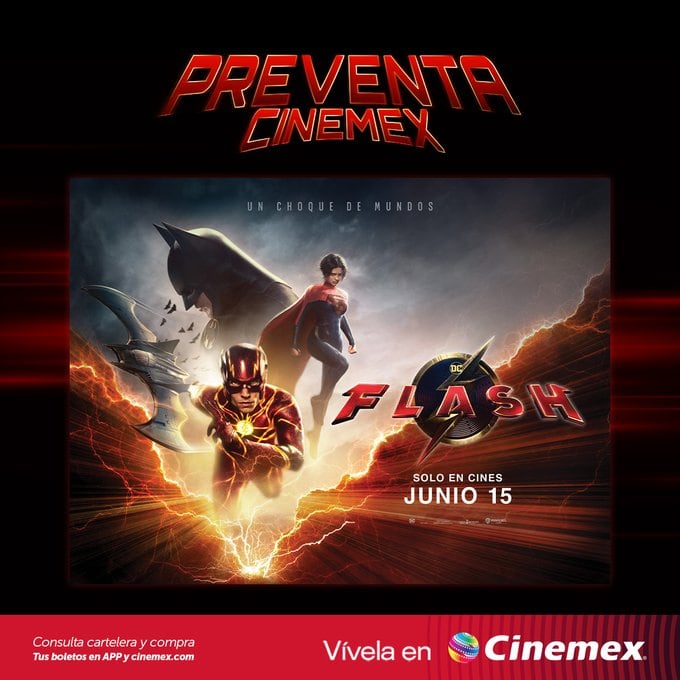 Preventa The Flash Cinemex