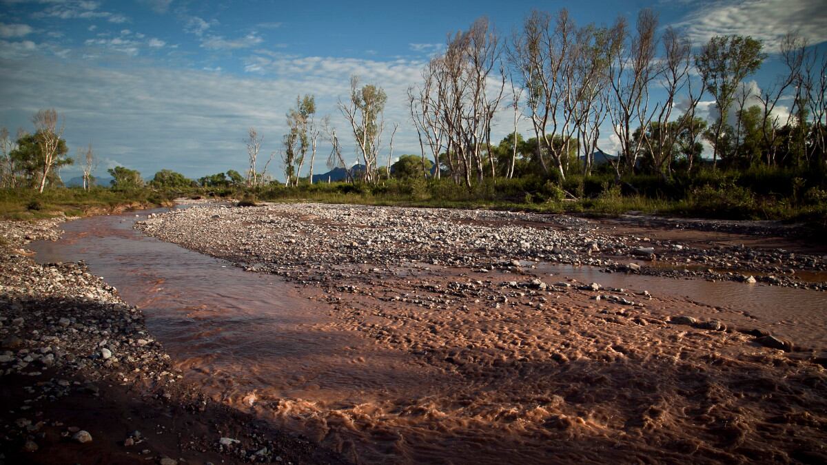 Río contaminado