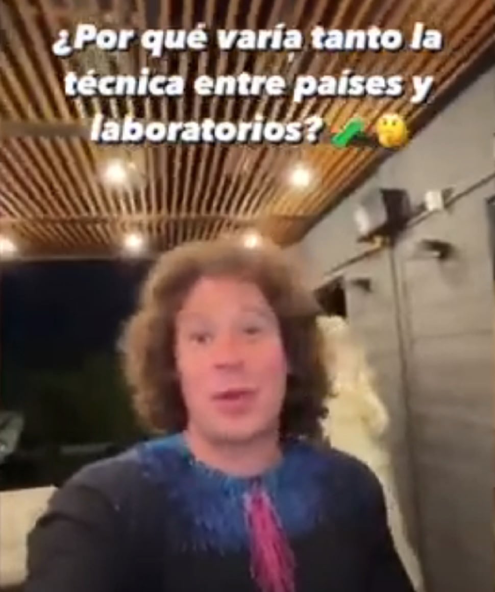 Luisito Comunica criticó prueba PCR