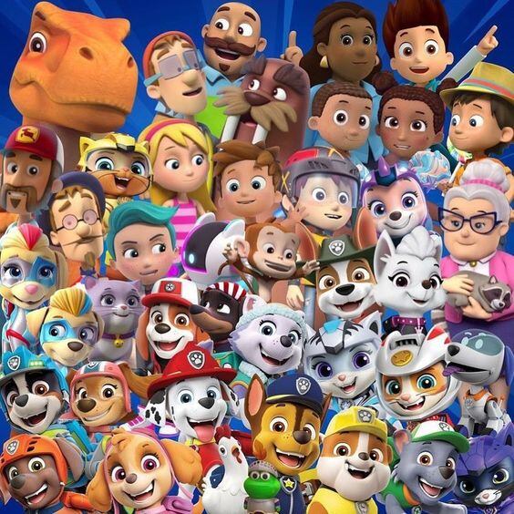 Fondo de los nuevos cachorros de Paw Patrol