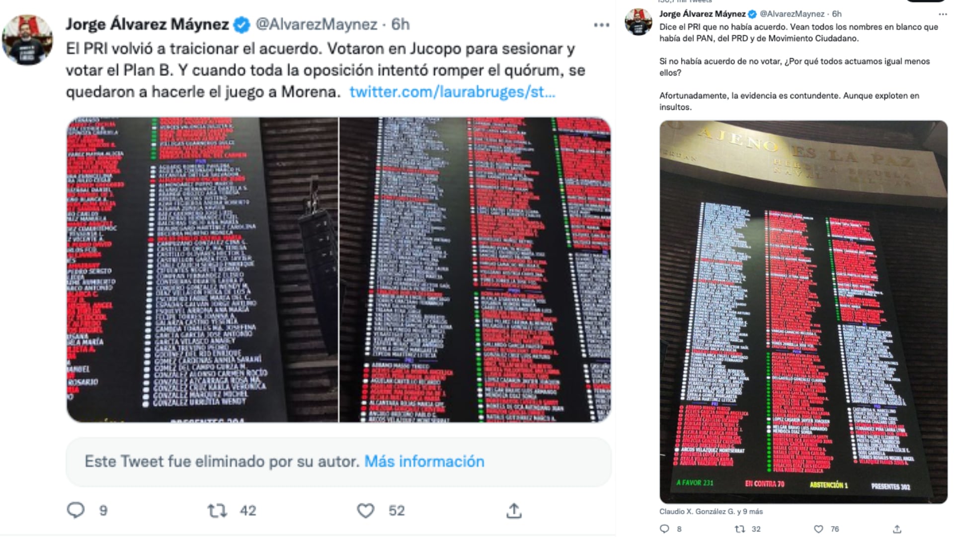 Jorge Álvarez Máynez acusa al PRI de traidor