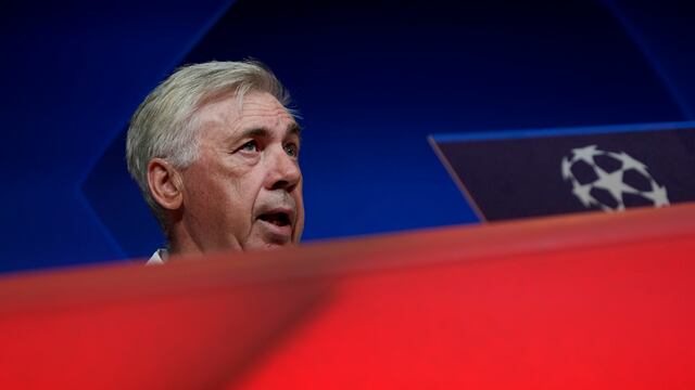 Carlo Ancelotti entrenador del Real Madrid