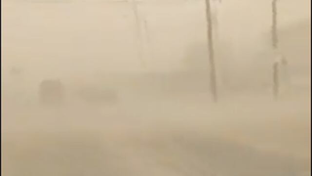 Tormenta de arena en Mexicali causa sensación en redes sociales, hay 2 lesionados