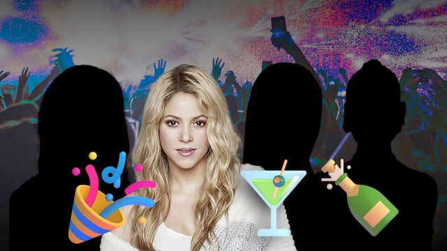 Shakira armó fiesta de solteras con mexicanas