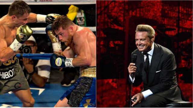 Canelo vs Golovkin / Luis Miguel